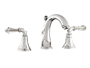 Bronces Mestre Adriatica Three holes basin set with Swarovski crystal - 058601-F00