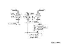 Technical drawing - Bronces Mestre