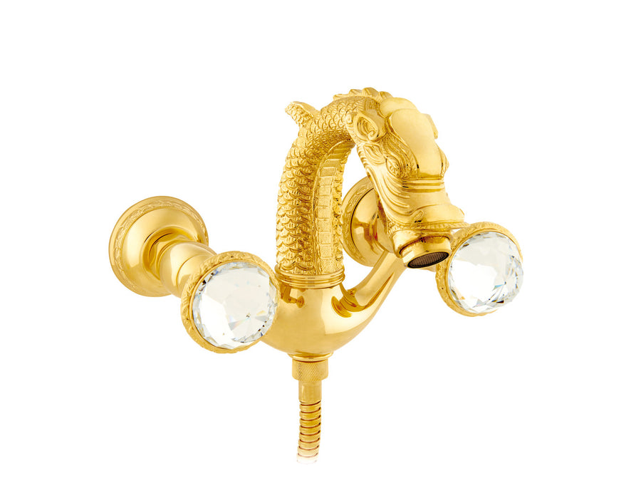 Bronces Mestre Dragon Bath shower set with Swarovski crystal - 059218