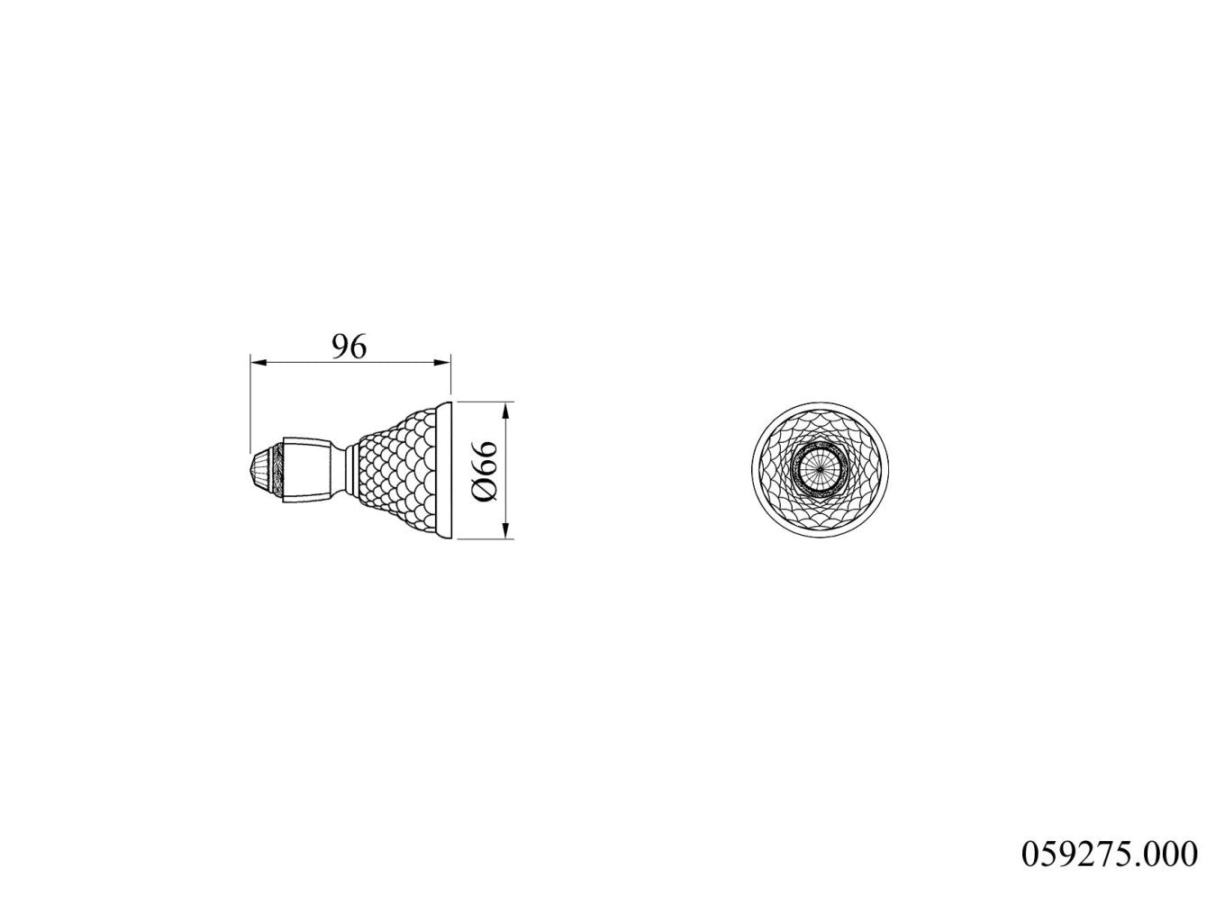 Technical drawing - Bronces Mestre