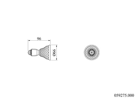 Technical drawing - Bronces Mestre