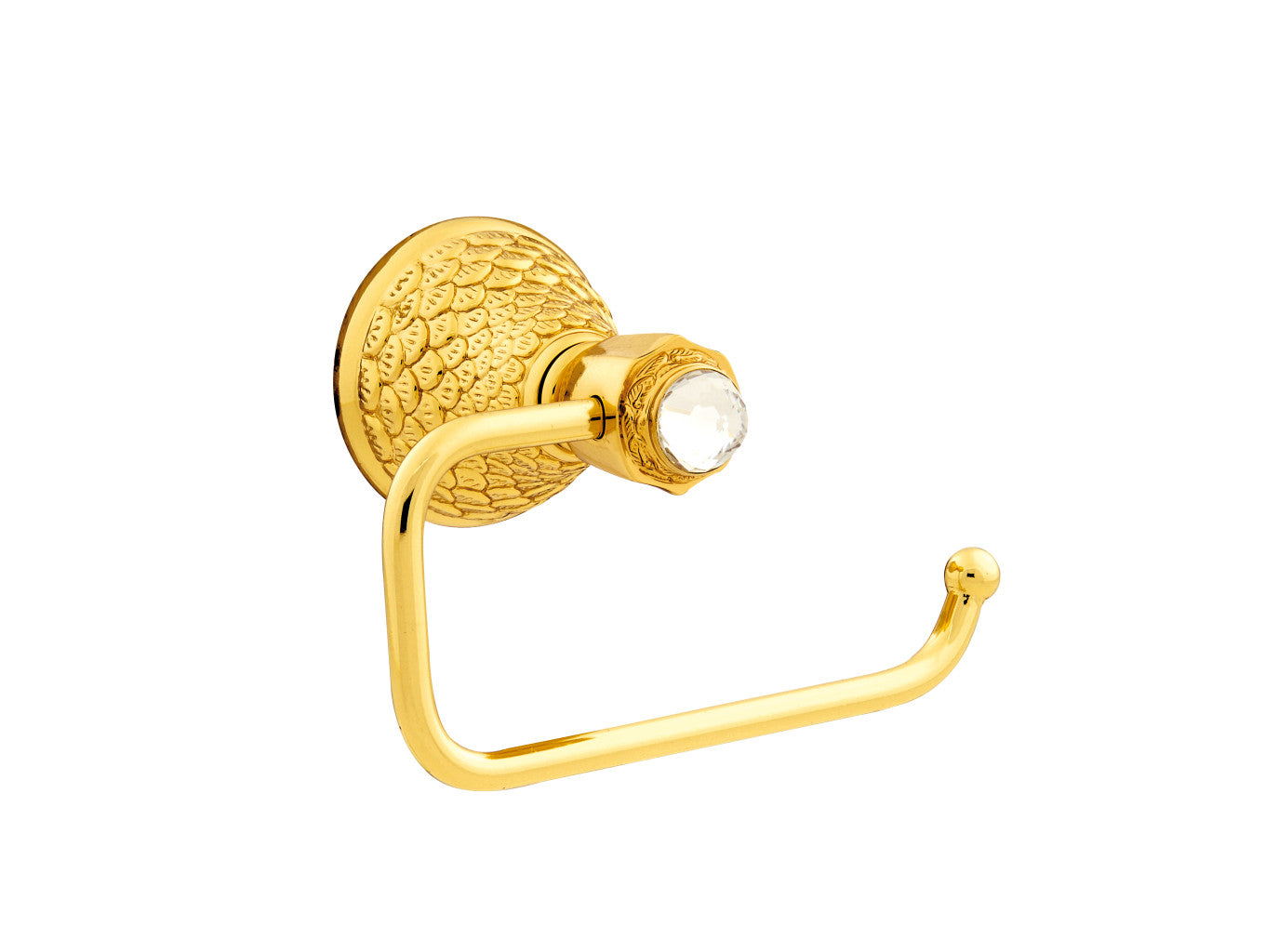 Bronces Mestre Dragon Toilet paper holder with Swarovski crystal - 059277