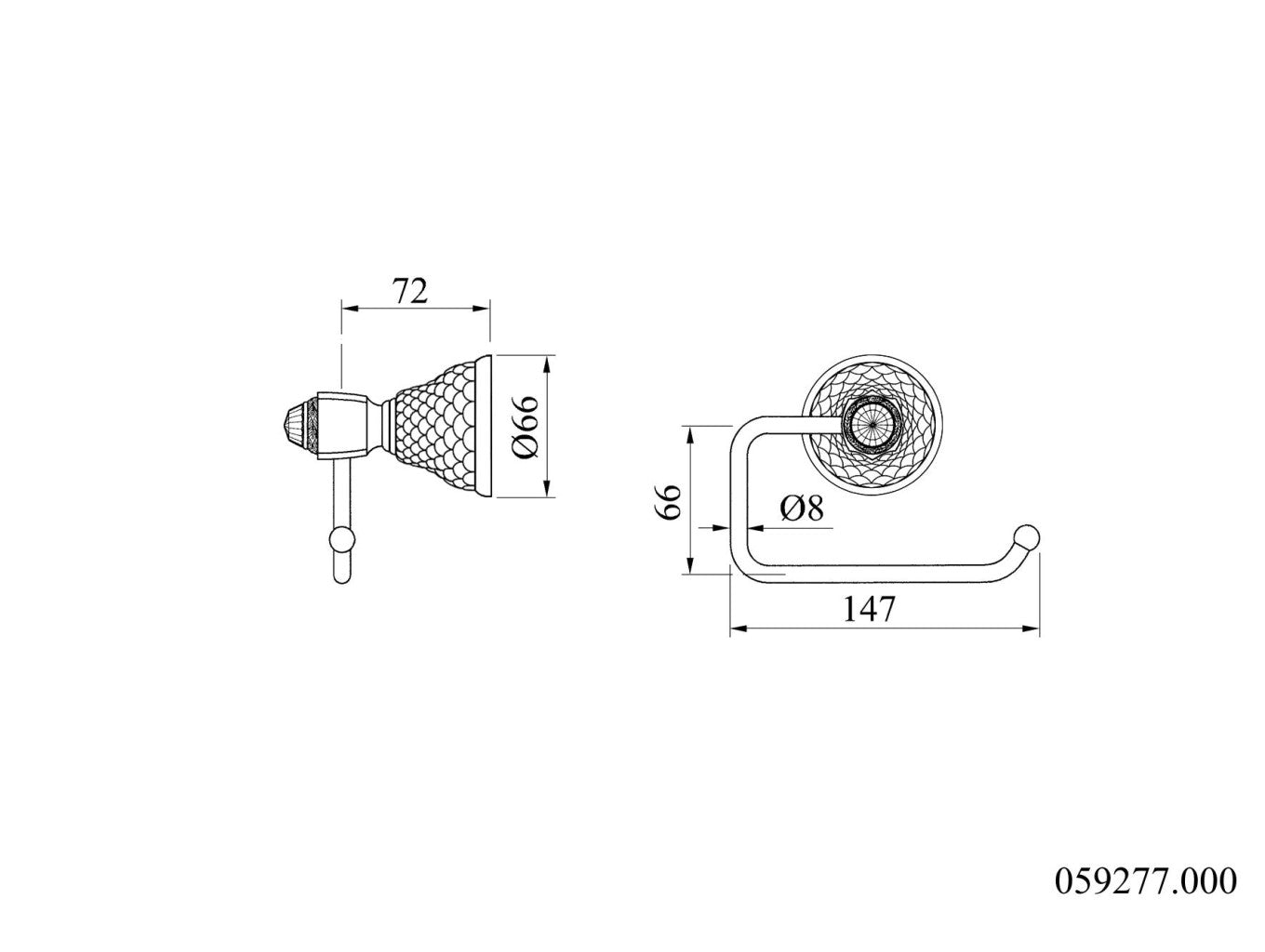 Technical drawing - Bronces Mestre