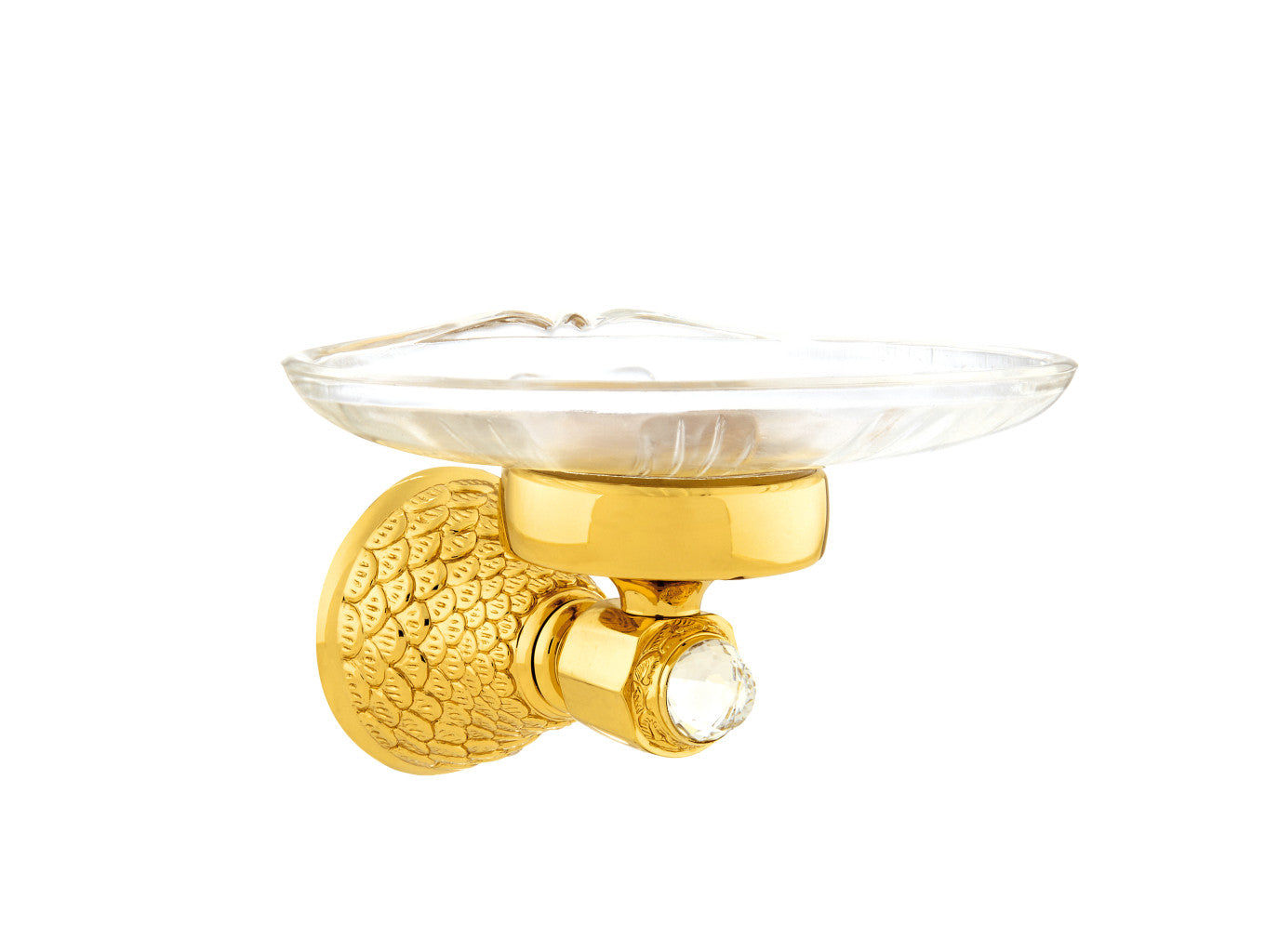 Bronces Mestre Dragon Soap dish holder with Swarovski crystal - 059278