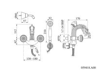 Technical drawing - Bronces Mestre
