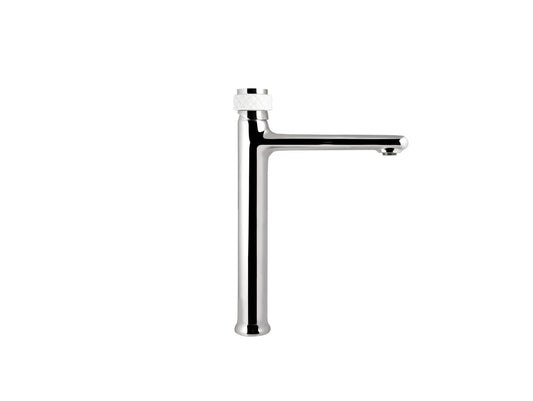 Bronces Mestre Coquette High monolever basin mixer with white porcelain - 065503