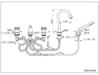 Technical drawing - Bronces Mestre