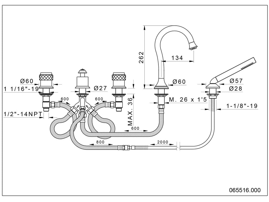 Technical drawing - Bronces Mestre