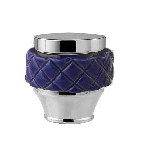 Bronces Mestre Coquette Knob for shower system with blue porcelain - 065545-A00