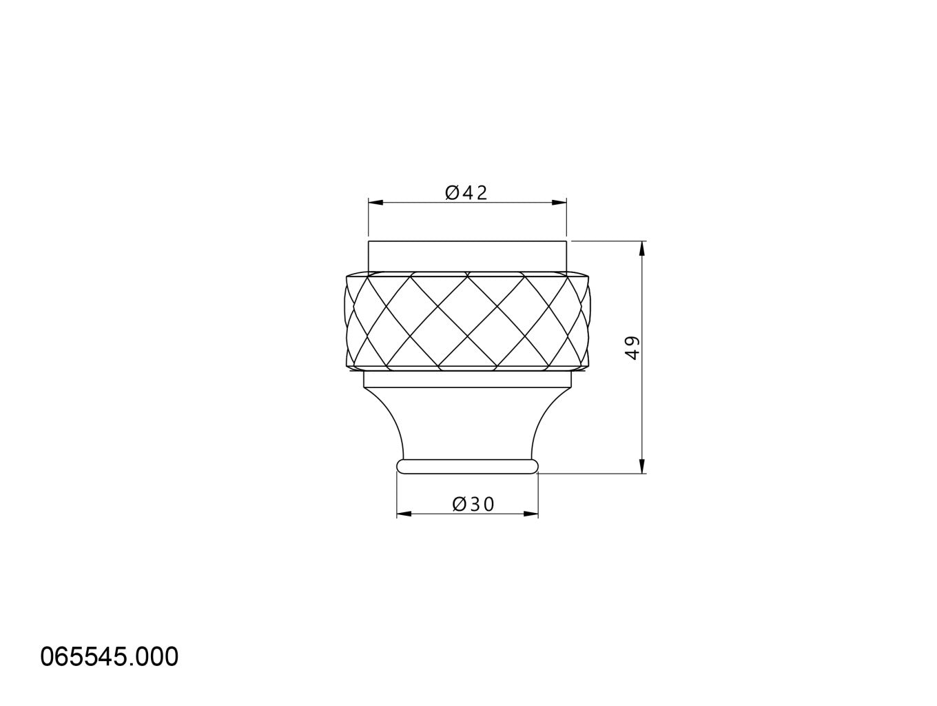 Technical drawing - Bronces Mestre