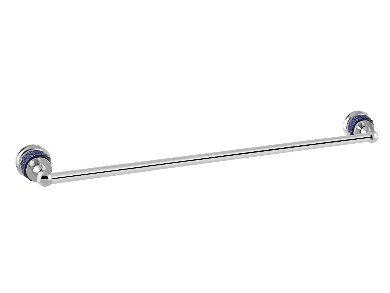Bronces Mestre Coquette Towel rail 600mm with blue porcelain - 065572-A00