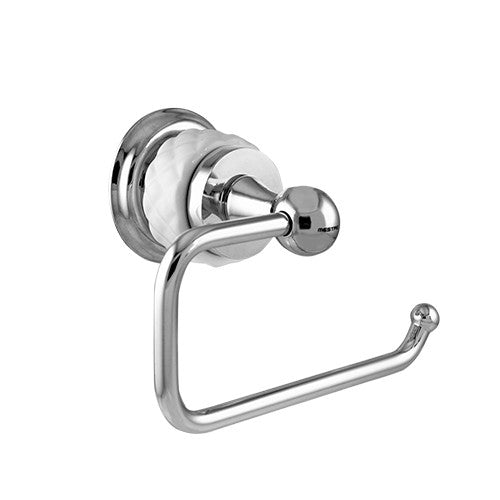 Bronces Mestre Coquette Toilet paper holder with white porcelain - 065577-000