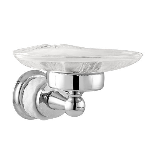 Bronces Mestre Coquette Soap dish holder with white porcelain - 065578-000