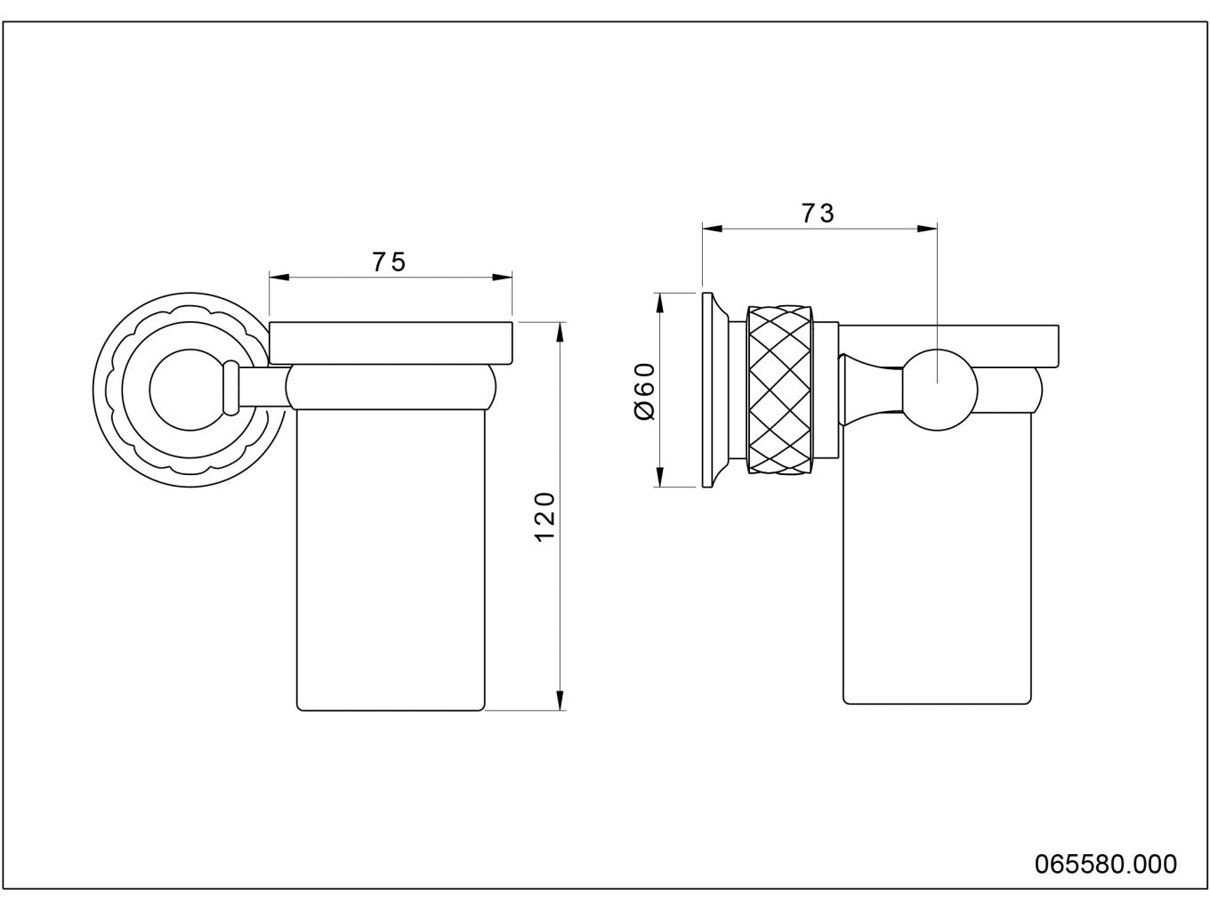 Technical drawing - Bronces Mestre