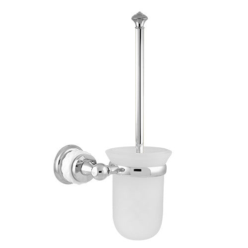 Bronces Mestre Coquette Toilet brush holder with white porcelain - 065584-000
