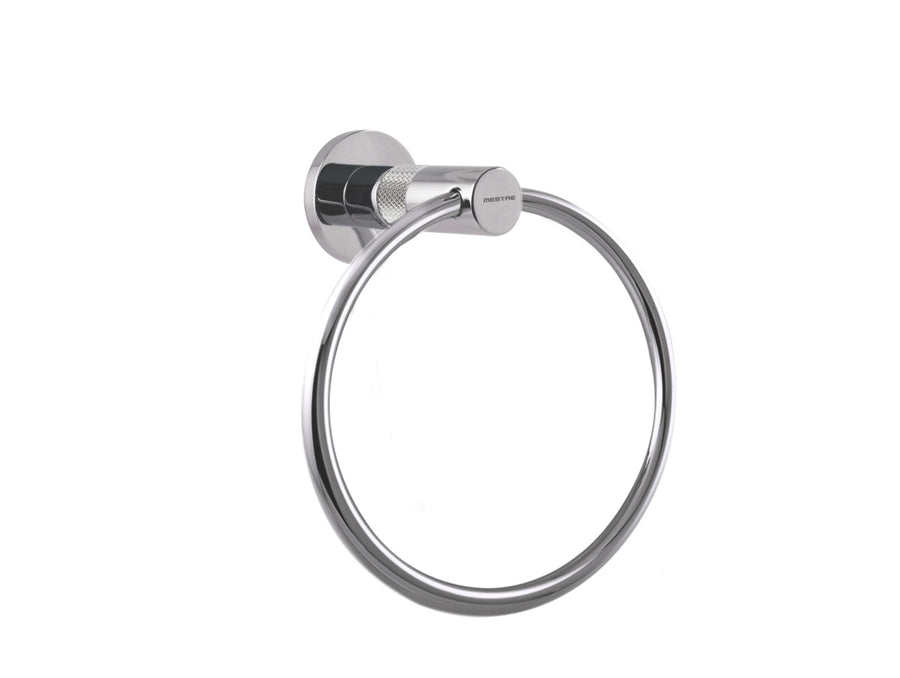 Bronces Mestre Soho Towel Ring 160mm - 071073 - Decorated Brass Ring