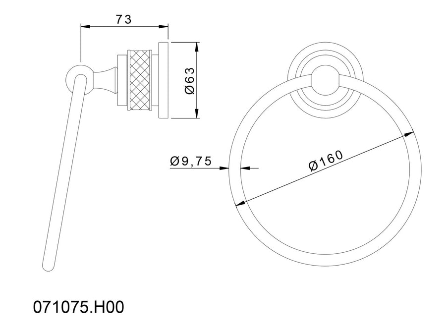 Technical drawing - Bronces Mestre