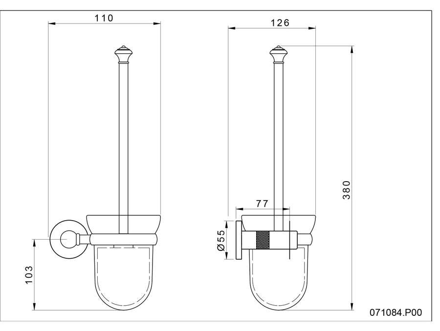 Technical drawing - Bronces Mestre