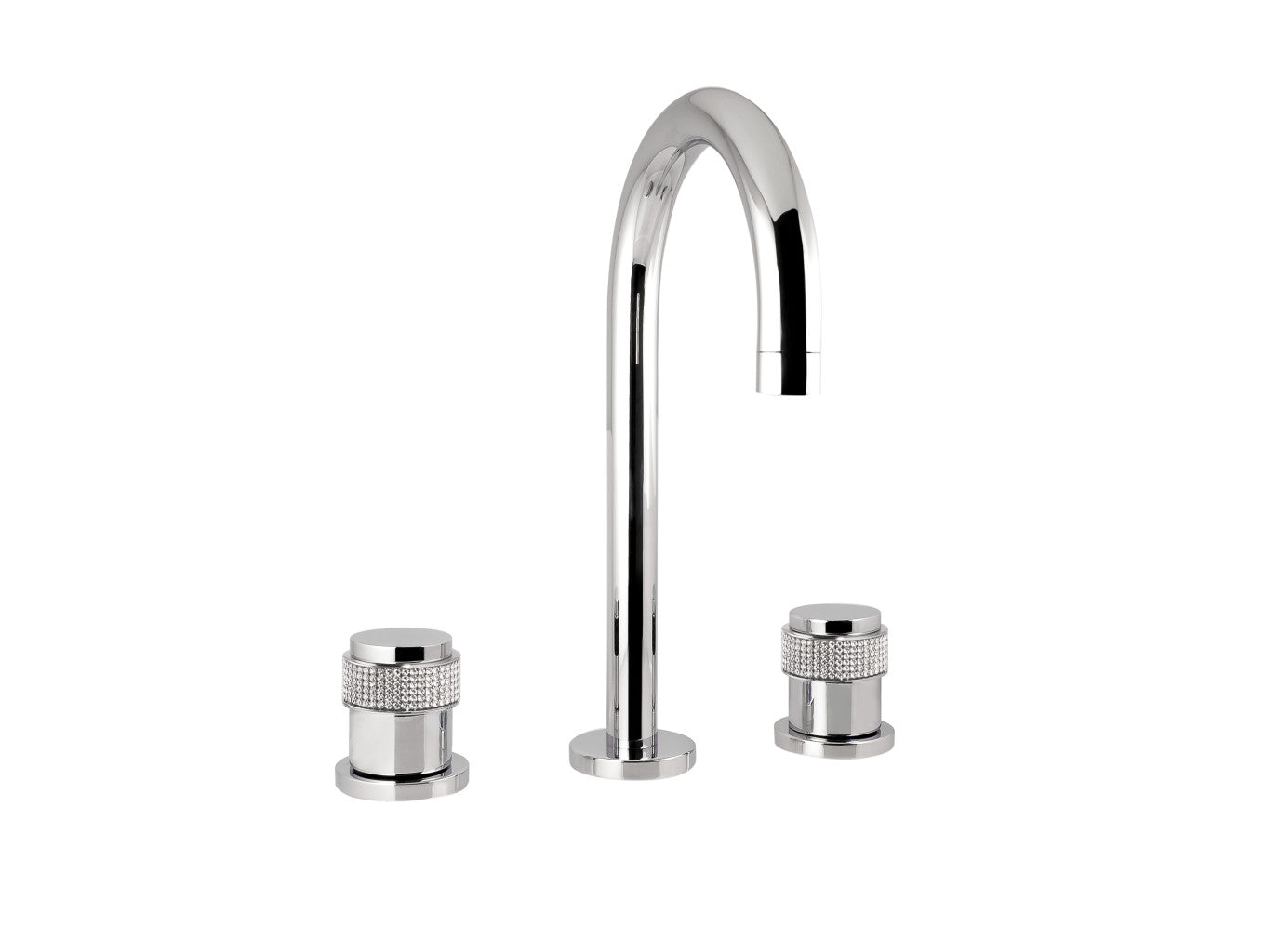 Bronces Mestre Versailles Three holes basin set with Swarovski - 071401-H00