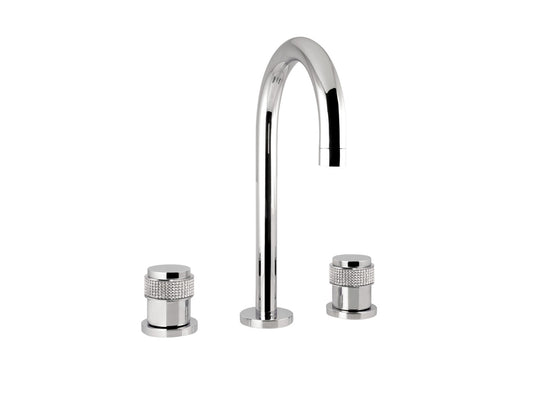 Bronces Mestre Soho Three holes basin set with Swarovski - 071401-H00