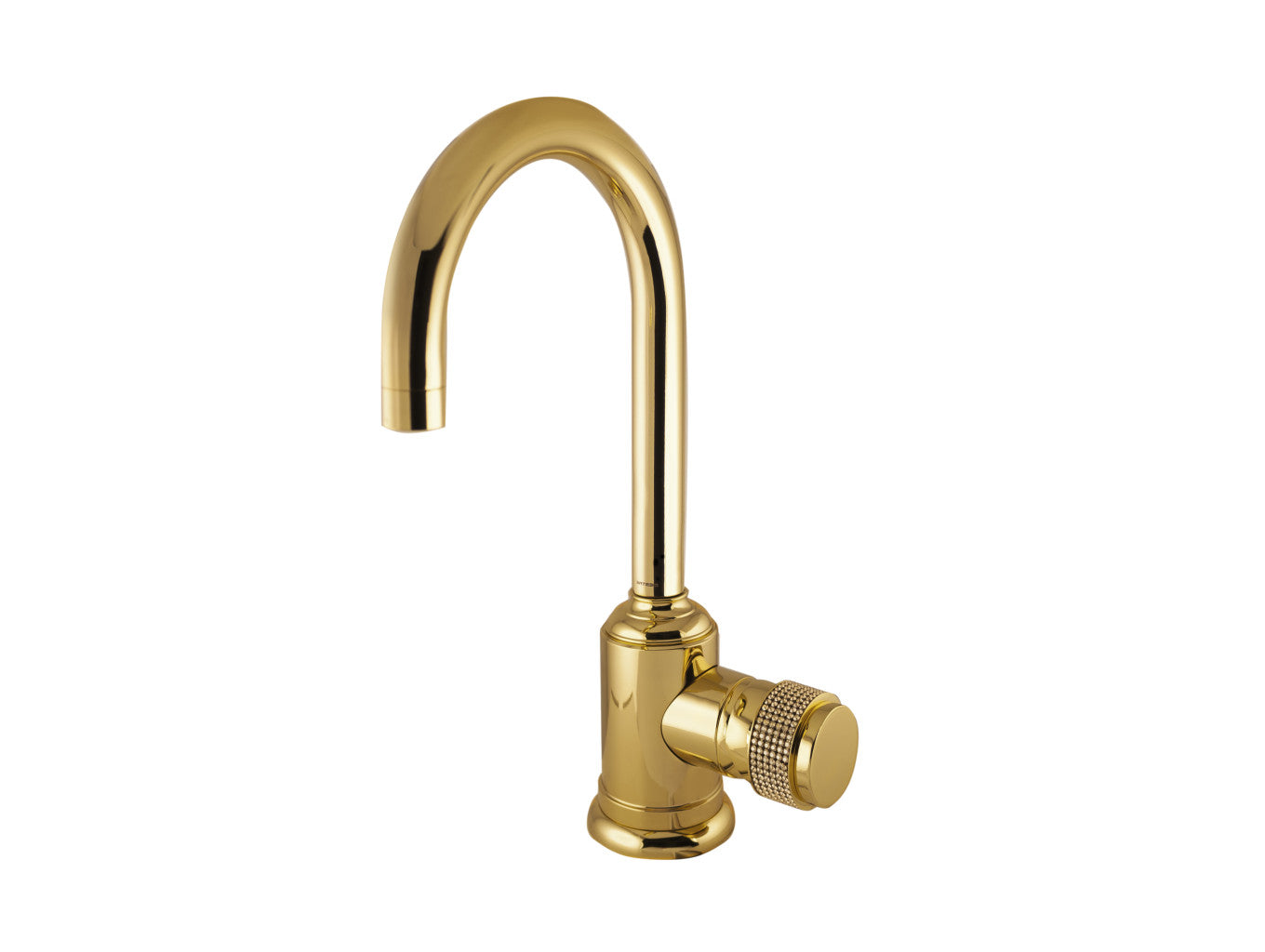 Bronces Mestre Versailles Single lever basin mixer with knob champagne Swarovski Crystal - 071403-HC0