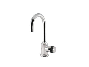 Bronces Mestre Versailles Single lever basin mixer with knob black Swarovski Crystal Meh - 071403-HN0