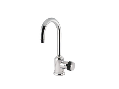 Versailles Single lever basin mixer with knob black Swarovski Crystal Meh