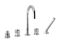 Bronces Mestre Versailles Five holes bath set with Swarovski - 071416-H00