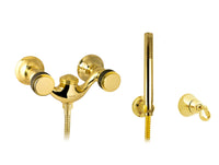 Bronces Mestre Soho Shower Mixer - 071419 - Black Swarovski Crystal