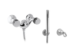 Bronces Mestre Versailles Shower mixer with black Swarovski - 071419-HN0