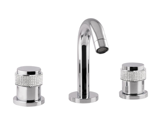 Bronces Mestre Soho Three holes bidet set with Swarovski - 071421-H00