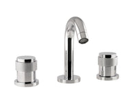 Bronces Mestre Soho Three Holes Bidet Set - 071421 - Decorated Brass Ring