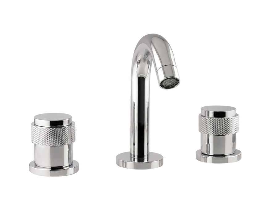 Bronces Mestre Versailles Three holes bidet set with with decorated brass ring - 071421-P00