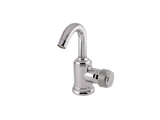 Bronces Mestre Soho Single lever bidet mixer with decorated brass ring - 071423-P00