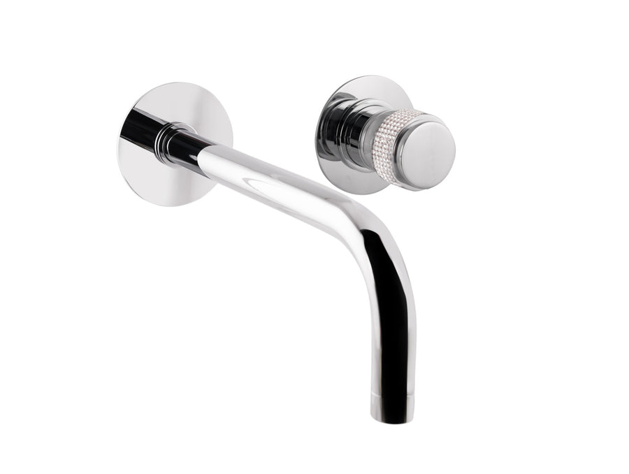Bronces Mestre Versailles Single lever wall basin mixer with Swarovski - 071440-H00