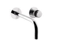 Bronces Mestre Versailles Single lever wall basin mixer with black Swarovski - 071440-HN0