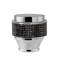 Bronces Mestre Soho Knob for Shower System - 071445 - Black Swarovski Crystal