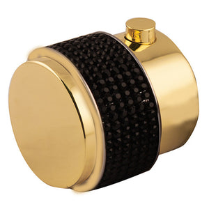 Bronces Mestre Atlantica Precious Thermostatic knob kit with Soho Swarovski black crystal - 071446-HN0