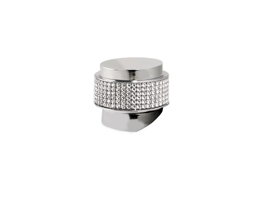 Bronces Mestre Atlantica Precious Monolever handle kit for shower system with Swarovski Crystal - 071447-H00