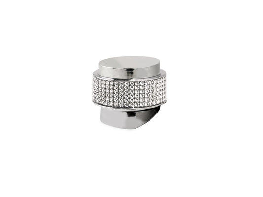 Bronces Mestre Atlantica Precious Monolever handle kit for shower system with Swarovski Crystal - 071447-H00