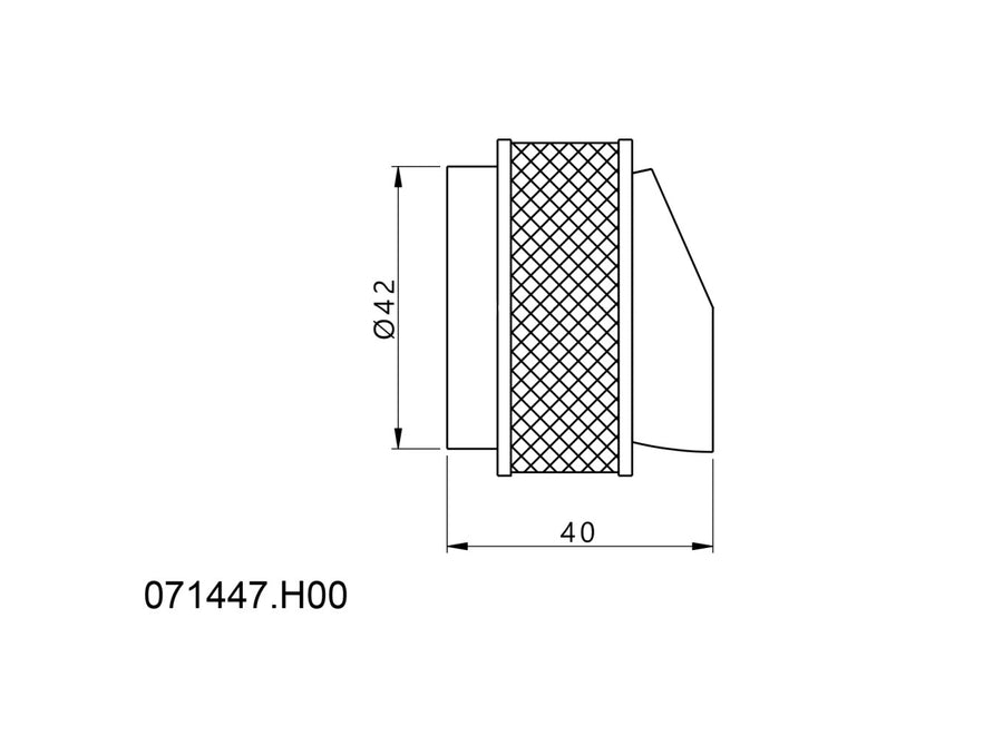 Technical drawing - Bronces Mestre