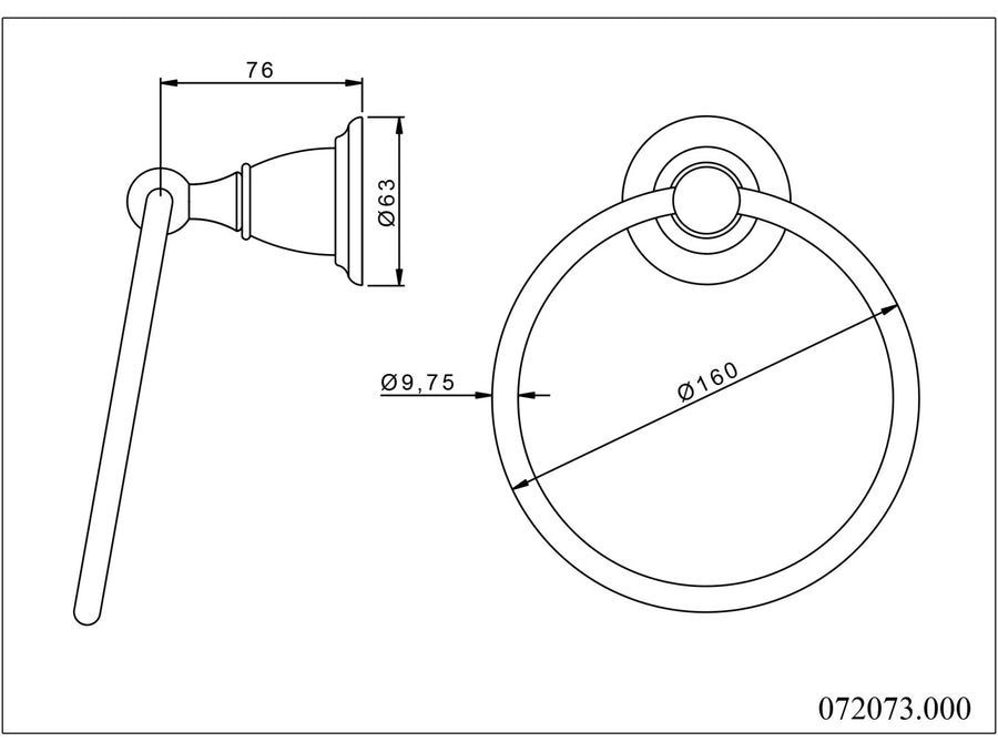 Technical drawing - Bronces Mestre