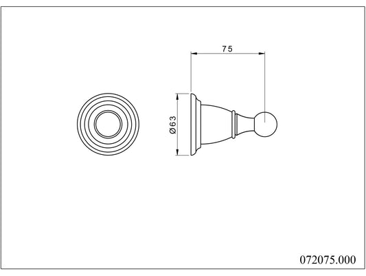 Technical drawing - Bronces Mestre