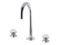 Bronces Mestre Magma Three holes basin set with quartz stone - 072201-QZ0