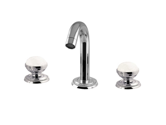 Bronces Mestre Magma Three holes bidet set with quartz stone - 072221-QT0