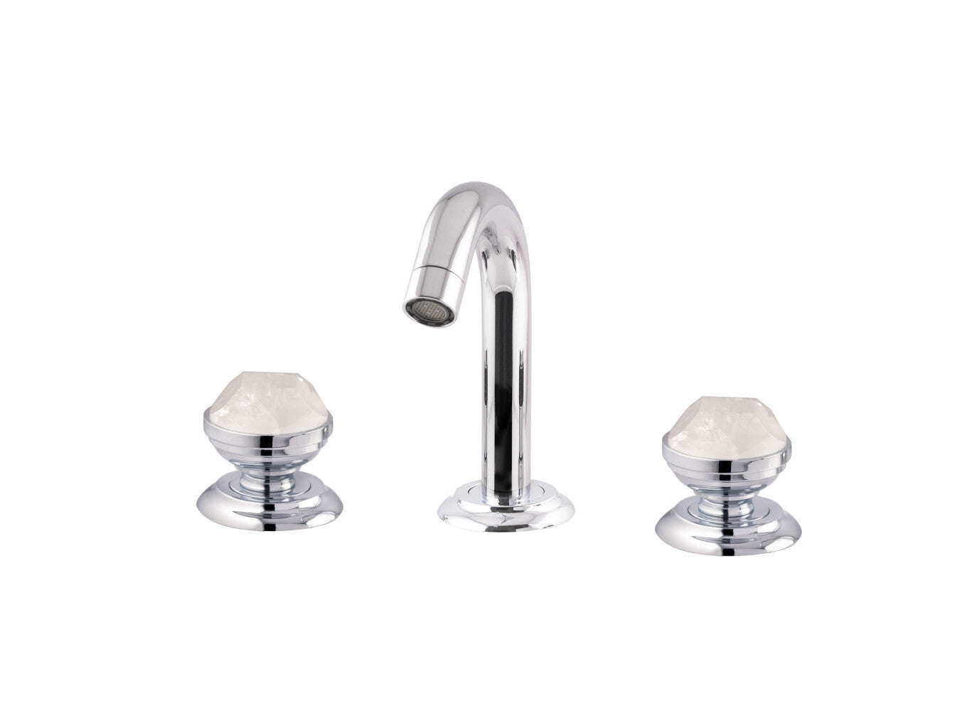 Bronces Mestre Magma Three holes bidet set with quartz stone - 072221-QZ0