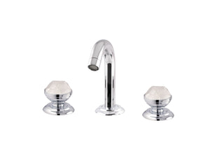 Bronces Mestre Magma Three holes bidet set with quartz stone - 072221-QZ0