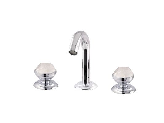 Bronces Mestre Magma Three holes bidet set with quartz stone - 072221-QZ0