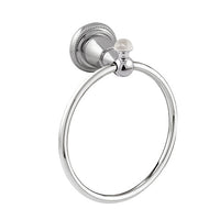 Bronces Mestre Magma Towel ring 165mm with quartz stone - 072273-QT0