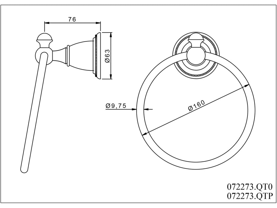 Technical drawing - Bronces Mestre